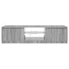 vidaXL TV Cabinet greysonoma 140 x 40 x 36 cm Engineered wood