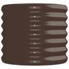 vidaXL Garden Raised Bed Brown Powder-coated steel