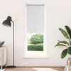 vidaXL Roller Blind White 100% Polyester, Aluminum 33.5 x 90.6 in