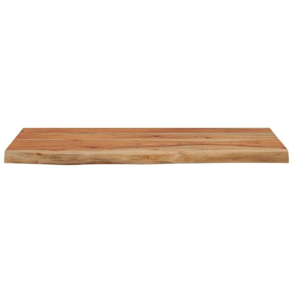 vidaXL Wall Shelf Natural Acacia Solid Acacia wood 15.7 x 7.9 x 1.5 in