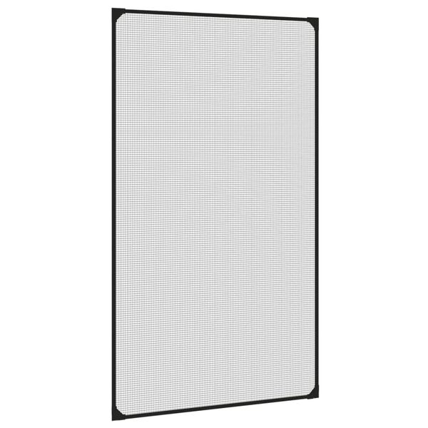 vidaXL Insect Screen Anthracite Fiberglass 31.5x55.1 in