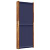 vidaXL 5-Panel Room Divider Dark Blue 137.8"x70.9"