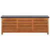 vidaXL Storage Box Natural Eucalyptus Solid Eucalyptus Wood