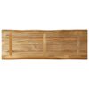vidaXL Table Top Natural wood Solid mango wood 43.3 x 15.7 in Hardwood