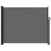 vidaXL Retractable Side Awning Anthracite