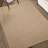 vidaXL Rug Beige Polypropylene 63 x 90 in UV-resistant materials Rug