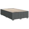 vidaXL Bed Frame Dark Grey