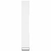 vidaXL Bathroom Cabinet White Engineered wood, iron Tall Modern