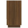 vidaXL Sideboard Brown Oak Engineered Wood Medium Sideboard