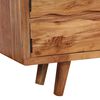 vidaXL TV Cabinet Natural wood Solid acacia wood Standard TV Cabinet