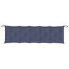 vidaXL Garden Bench Cushion Set of 2 Navy blue Oxford fabric Large