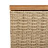 vidaXL Garden Storage Box Beige and brown
