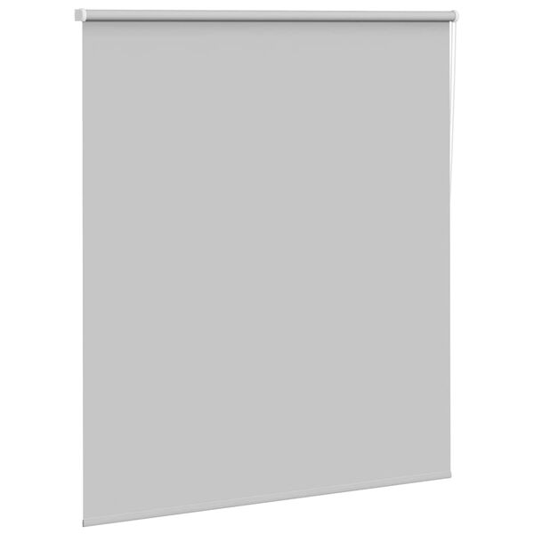 vidaXL Roller Blind Light Grey 100% polyester 55.1x59.1 in