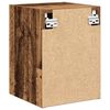 vidaXL Garage Wall Cabinet Old Wood Engineered Wood