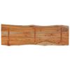 vidaXL Table Top Natural Wood Solid Acacia Wood 43.3 x 15.7 in Durable