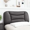 vidaXL Headboard Cushion Grey