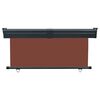 48441 vidaXL Balcony Side Awning 68.9"x98.4" Brown