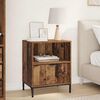 vidaXL Bedside Table Old wood 49 x 36 x 61 cm Engineered wood