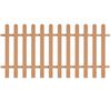 vidaXL Picket Fence WPC 78.7"x39.4"
