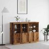 vidaXL Sideboard Old wood 142.5 x 37 x 100 cm Engineered wood