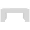 vidaXL Coffee Table White Engineered wood 39.4x23.6x16.5 in Coffee Table