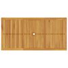 vidaXL Garden Dining Set 7 pcs Brown solid acacia wood