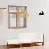 vidaXL Garden Lounge Set Cream white Solid acacia wood, 100% polyester