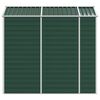 vidaXL Garden Shed Green Galvanized Steel 75.2 x 84.6 x 78.0 in