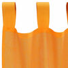 vidaXL Voile Curtains with Loops 2 pcs Orange 55.1x96.5"