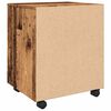 vidaXL File Cabinet Old wood Engineered wood Medium File Cabinet