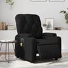 vidaXL Electric Massage Recliner Chair Black
