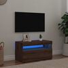 vidaXL TV Cabinet Artisan oak Engineered wood Medium TV Cabinet