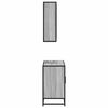 vidaXL Bathroom Furniture Set Rectangular Modern Bathroom Storage Durable