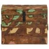 vidaXL Storage Box Multicolor Reclaimed multi-color solid wood