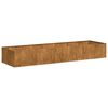 vidaXL Planter Rusty Weathering steel Large Durable Planter