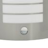 vidaXL Outdoor Wall Light 2 pcs Silver 23.5 x 9 x 26 cm