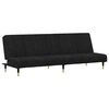 vidaXL Sofa Set Black Velvet Medium
