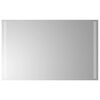 vidaXL LED Bathroom Mirror 19.7"x31.5"