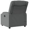vidaXL Massage Recliner Chair Dark Grey