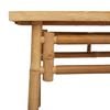 vidaXL Bench Brown 110 x 38 x 45 cm bamboo