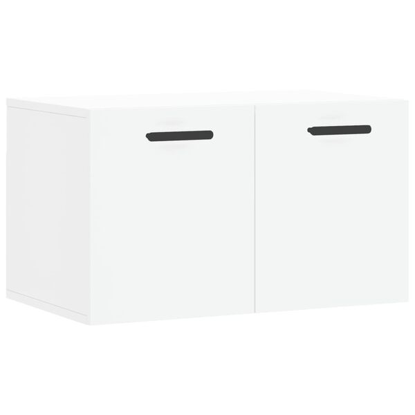 vidaXL Wall Cabinet White Engineered wood Medium Wall Cabinet
