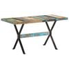 vidaXL Dining Table Multicolor