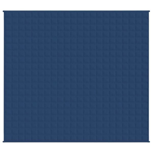 vidaXL Weighted Blanket Blue