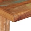 vidaXL Dining Table Multicolor Solid reclaimed wood Medium