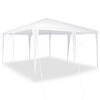 vidaXL Party Tent White 400 x 400 x 266 cm Polyester and Steel