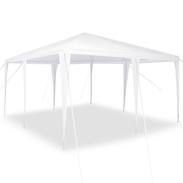 vidaXL Party Tent White 400 x 400 x 266 cm Polyester and Steel