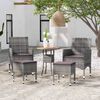 vidaXL Garden Lounge Set Grey
