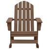 vidaXL Garden Rocking Chair Natural Brown Hardwood, Pine Medium