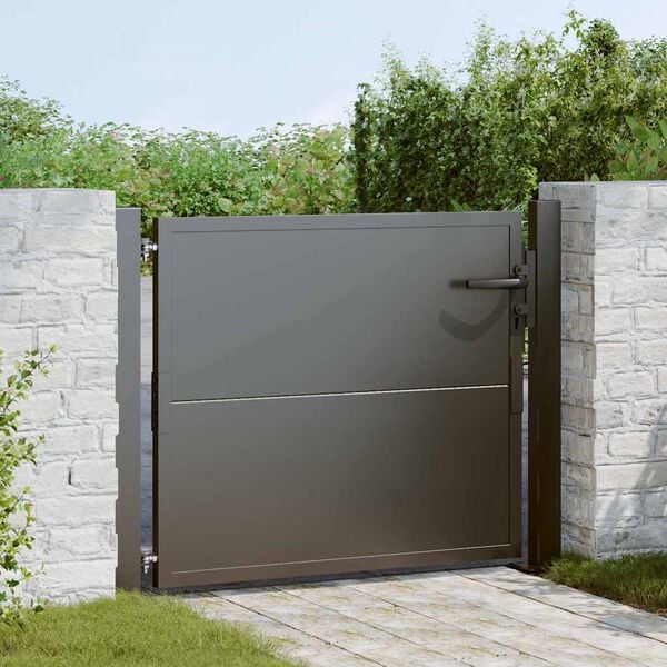 vidaXL Garden Gate 39.4x39.4" Corten Steel