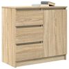 vidaXL Sideboard Sonoma oak Engineered wood Medium Sideboard